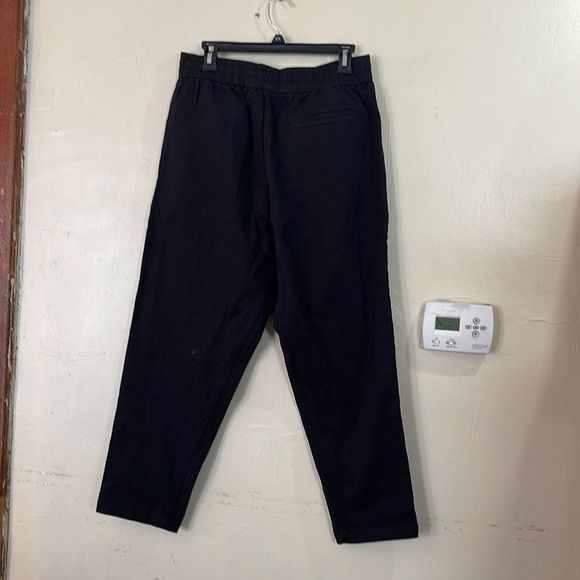ELWOOD CLOTHING,BLACK PANTS ROPE IN THE WAIST,SIZE MEDIUM.ELASTIC WAIST - Picture 3 of 7